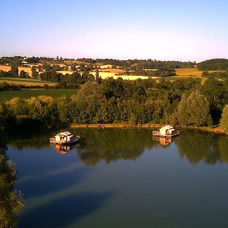 Douzains Cabanes Flottantes Du Lac De Pelisse酒店 外观 照片
